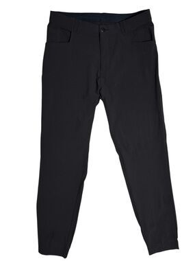 BYLT Men’s Ace Nylon Jogger Pants In Black Sz.33 Athleisure Casual Travel Golf